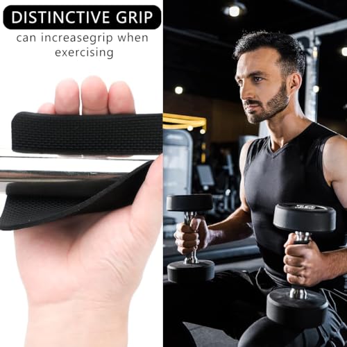 Proberos® 20PCS Neoprene Weight Lifting Grip Pads Anti-Slip Gym Grips for Pull Ups Hand Protection Fitness Training Calisthenics Bodybuilding Yoga Home Use 4.33 Inches 3mm Thick Proberos® 20PCS Neoprene Weight Lifting Grip Pads Anti-Slip Gym Grips for Pull Ups Hand Protection Fitness Training Calisthenics Bodybuilding Yoga Home Use 4.33 Inches 3mm Thick